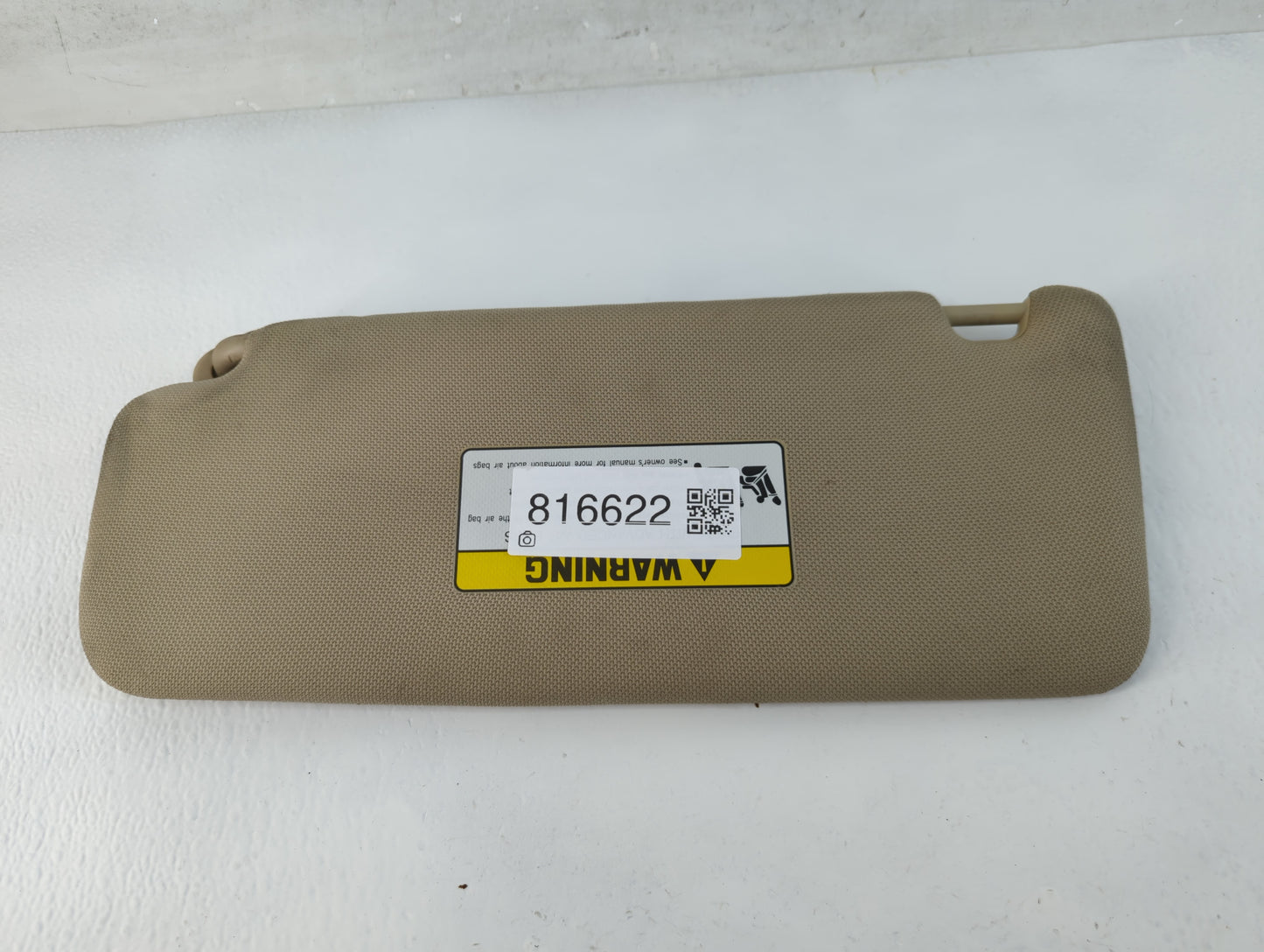 2015-2019 Hyundai Sonata Sun Visor Shade Replacement Passenger Right Mirror Fits Fits 2015 2016 2017 2018 2019 OEM Used Auto