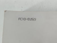 2015 Hyundai Sonata Owners Manual Book Guide P/N:FC10-EU52J OEM Used Auto Parts - Oemusedautoparts1.com
