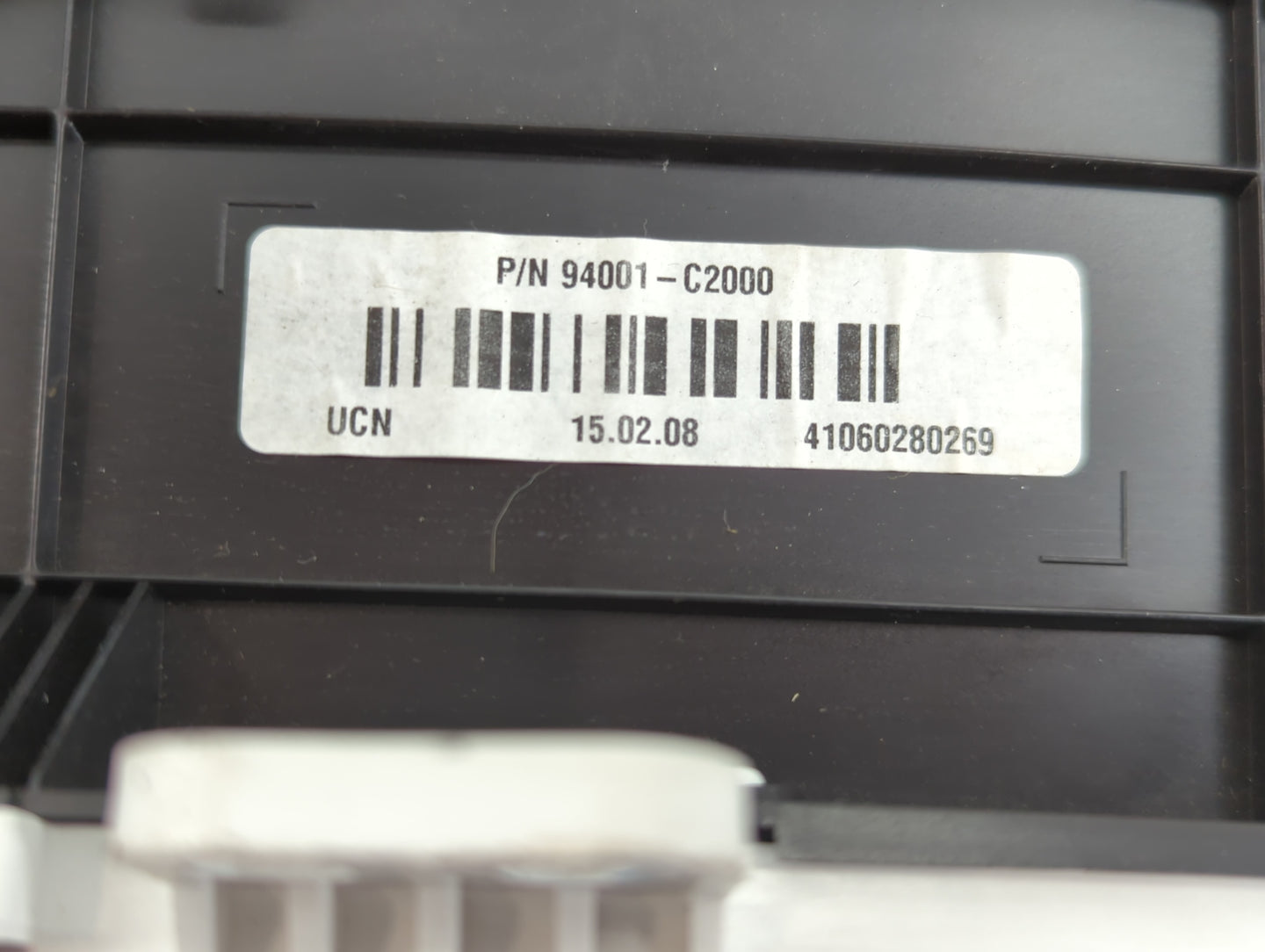 2015 Hyundai Sonata Instrument Cluster Speedometer Gauges P/N:94001-C2000 Fits OEM Used Auto Parts - Oemusedautoparts1.com