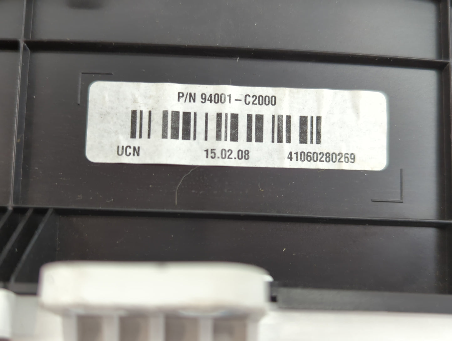 2015 Hyundai Sonata Instrument Cluster Speedometer Gauges P/N:94001-C2000 Fits OEM Used Auto Parts - Oemusedautoparts1.com