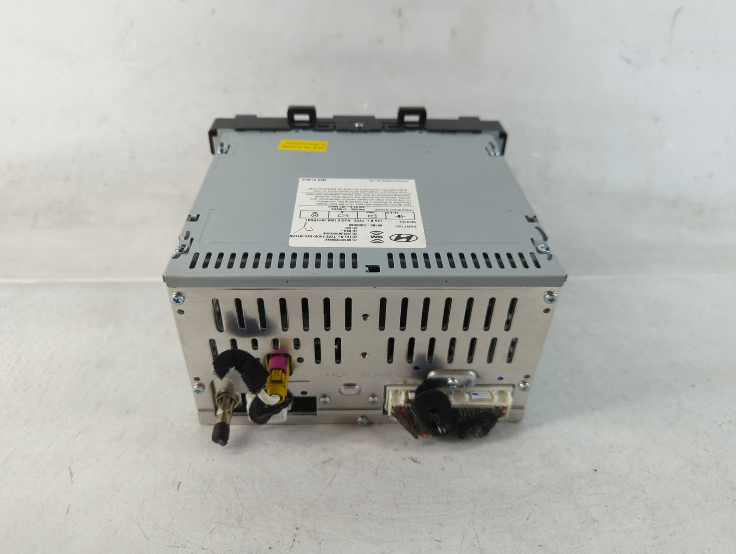 2015-2017 Hyundai Sonata Radio AM FM Cd Player Receiver Replacement P/N:96180-C20004X Fits Fits 2015 2016 2017 OEM Used Auto