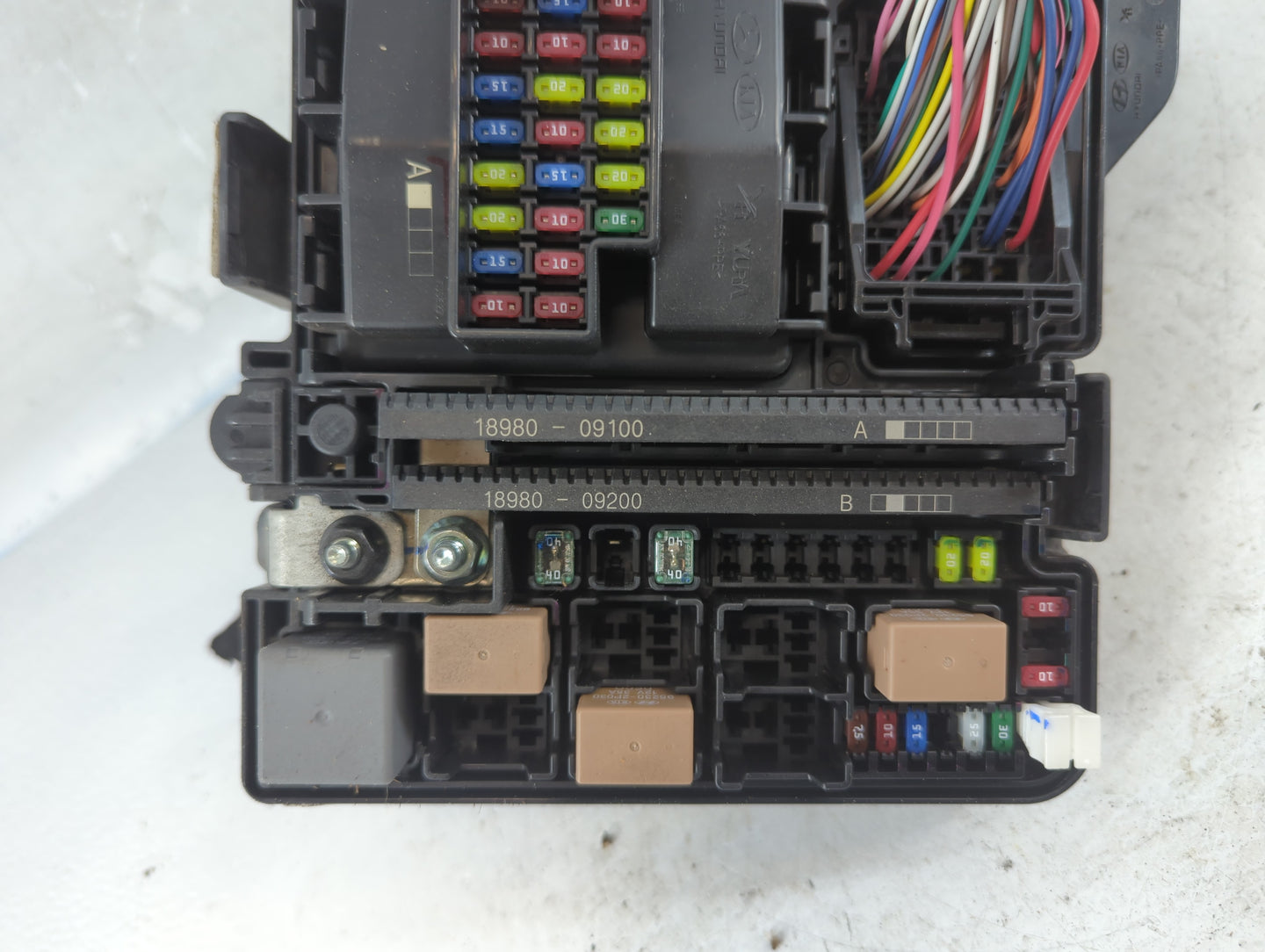 2015 Hyundai Sonata Fusebox Fuse Box Panel Relay Module P/N:91950-C1820 Fits OEM Used Auto Parts - Oemusedautoparts1.com