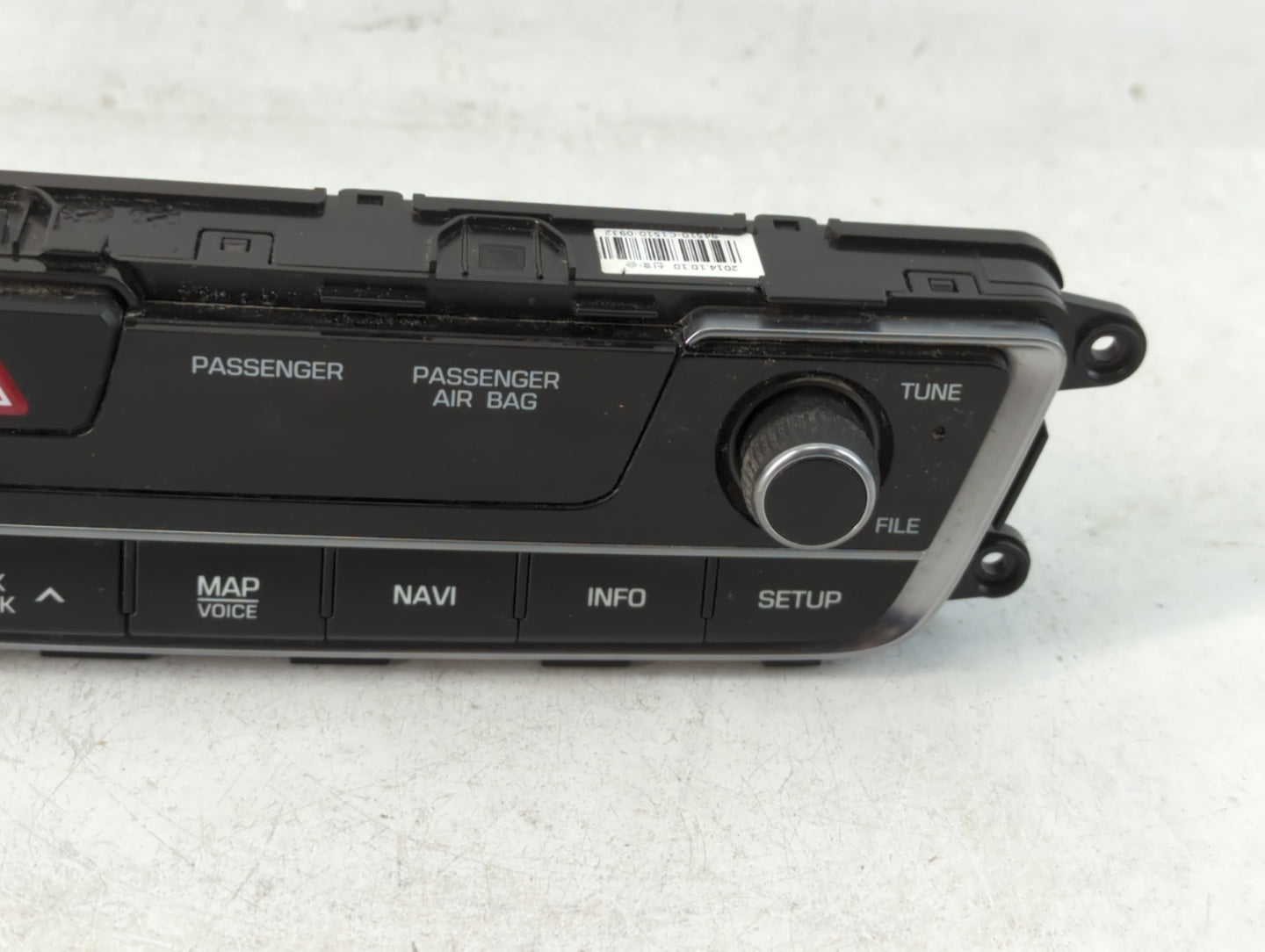 2015-2017 Hyundai Sonata Climate Control Module Temperature AC/Heater Replacement P/N:94510-C1510 Fits Fits 2015 2016 2017 O