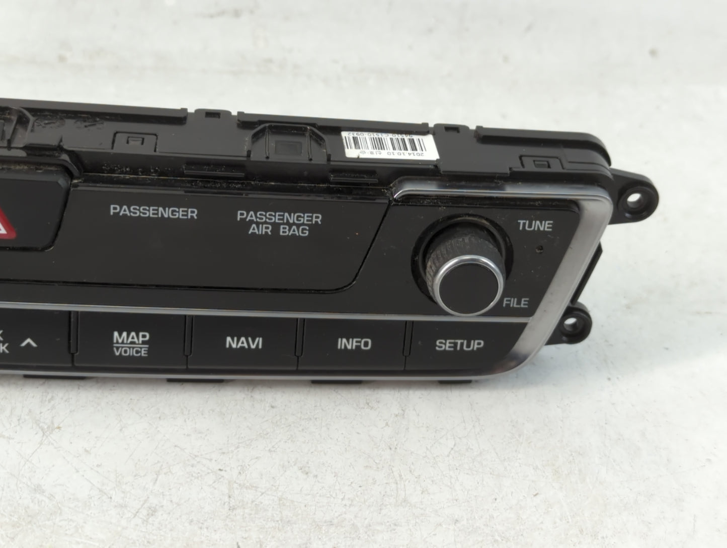 2015-2017 Hyundai Sonata Climate Control Module Temperature AC/Heater Replacement P/N:94510-C1510 Fits Fits 2015 2016 2017 O