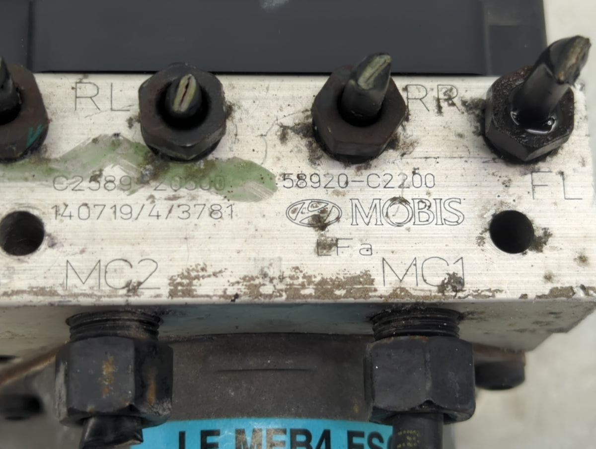 2015-2017 Hyundai Sonata Anti-Lock Brake ABS Pump Module Actuator OEM P/N:58920-C2200 Fits Fits 2015 2016 2017 OEM Used Auto