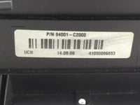 2015 Hyundai Sonata Instrument Cluster Speedometer Gauges P/N:94001-C2000 Miles:106K Fits OEM Used Auto Parts - Oemusedautop