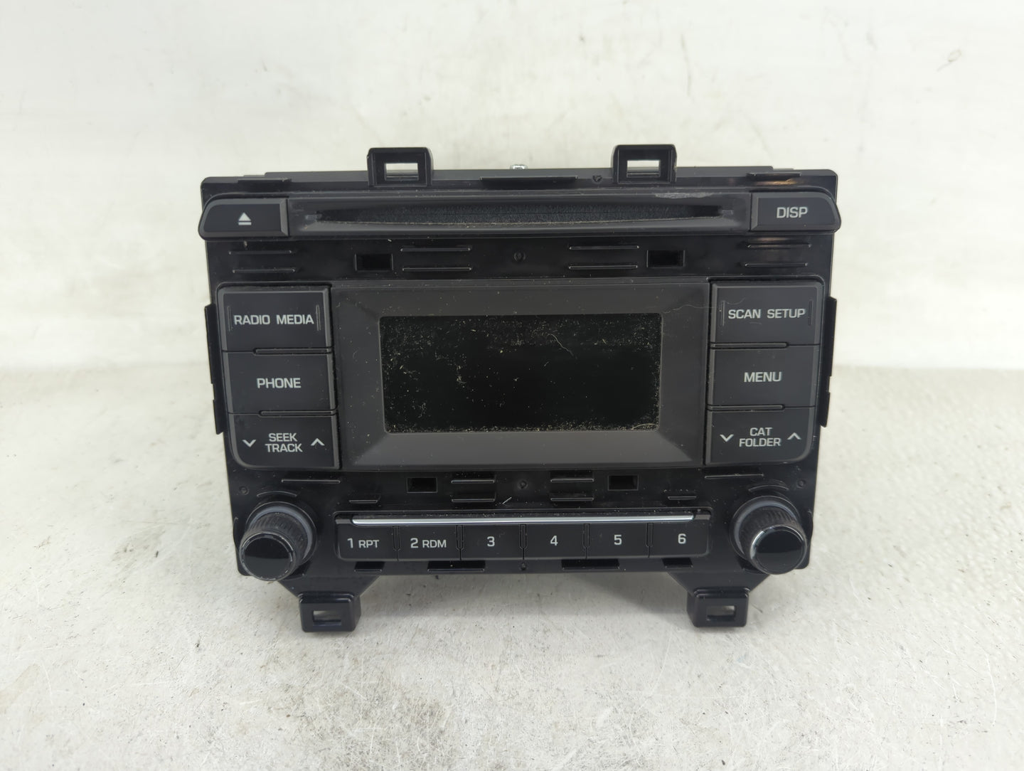 2015-2017 Hyundai Sonata Radio AM FM Cd Player Receiver Replacement Fits Fits 2015 2016 2017 OEM Used Auto Parts - Oemusedau