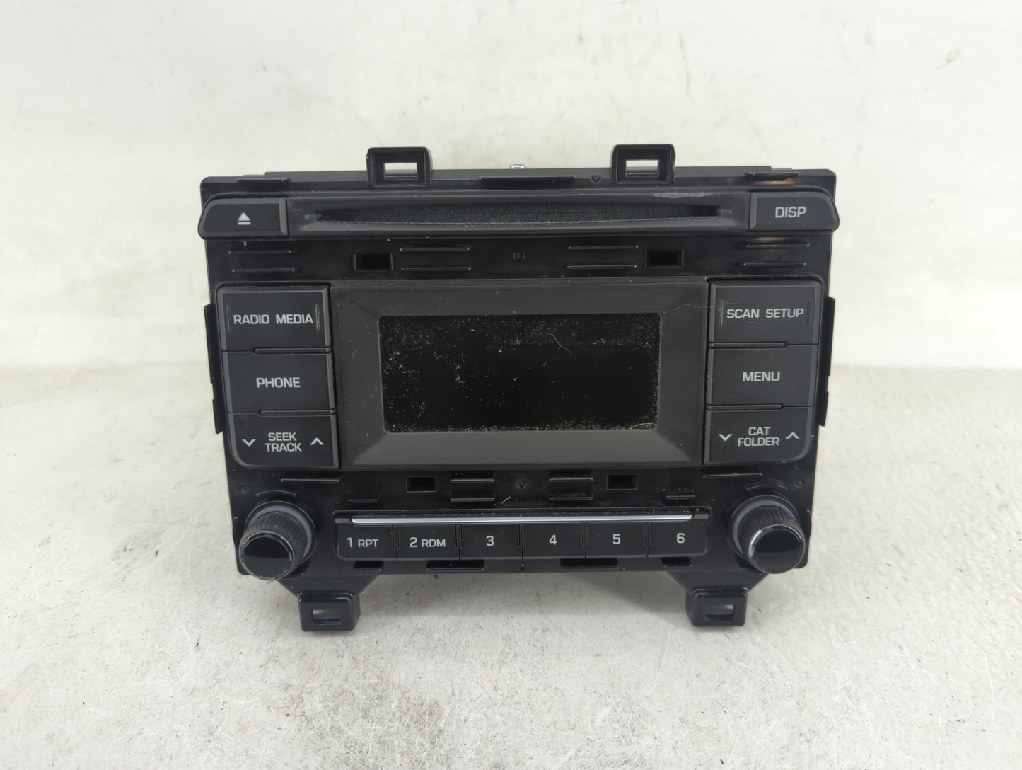 2015-2017 Hyundai Sonata Radio AM FM Cd Player Receiver Replacement Fits Fits 2015 2016 2017 OEM Used Auto Parts - Oemusedau