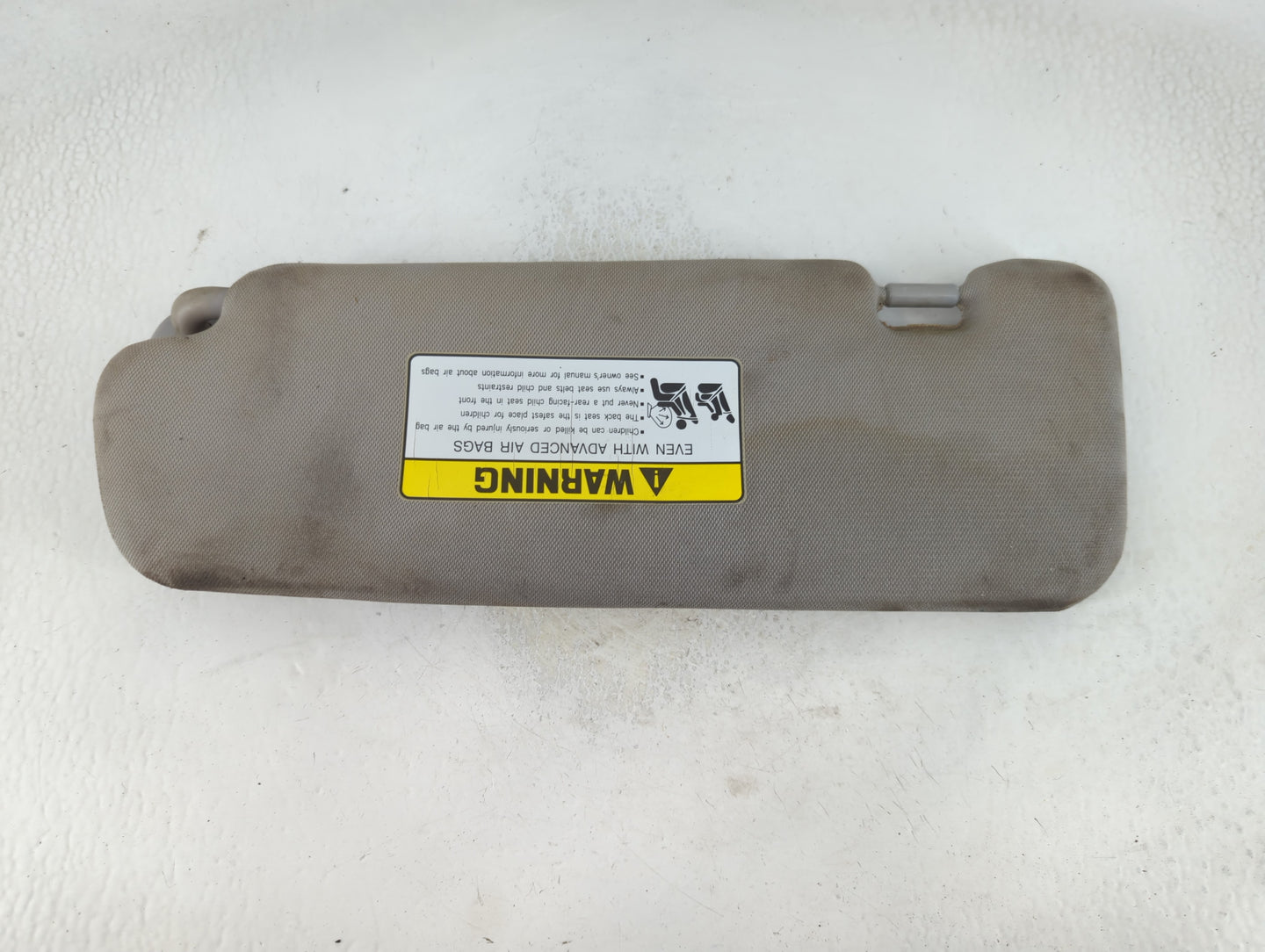 2011-2015 Hyundai Sonata Sun Visor Shade Replacement Passenger Right Mirror Fits Fits 2011 2012 2013 2014 2015 OEM Used Auto