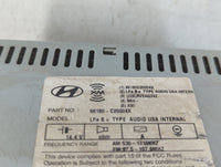 2015 Hyundai Sonata Radio AM FM Cd Player Receiver Replacement P/N:96170-C20004X Fits OEM Used Auto Parts - Oemusedautoparts