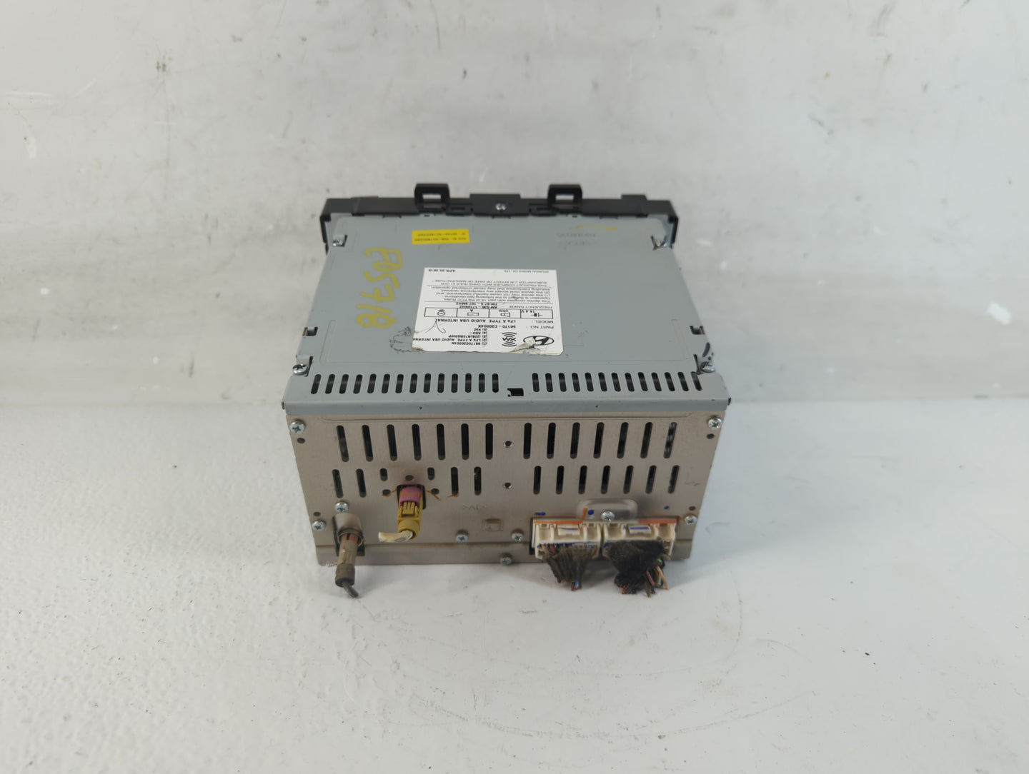 2015 Hyundai Sonata Radio AM FM Cd Player Receiver Replacement P/N:96170-C20004X Fits OEM Used Auto Parts - Oemusedautoparts