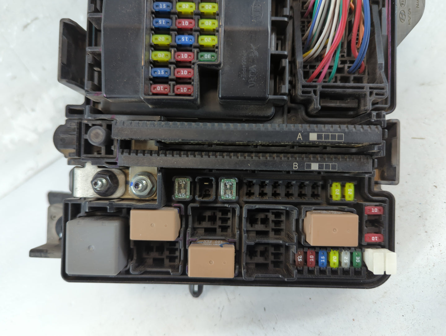 2015 Hyundai Sonata Fusebox Fuse Box Panel Relay Module P/N:91950-C1820 Fits OEM Used Auto Parts - Oemusedautoparts1.com