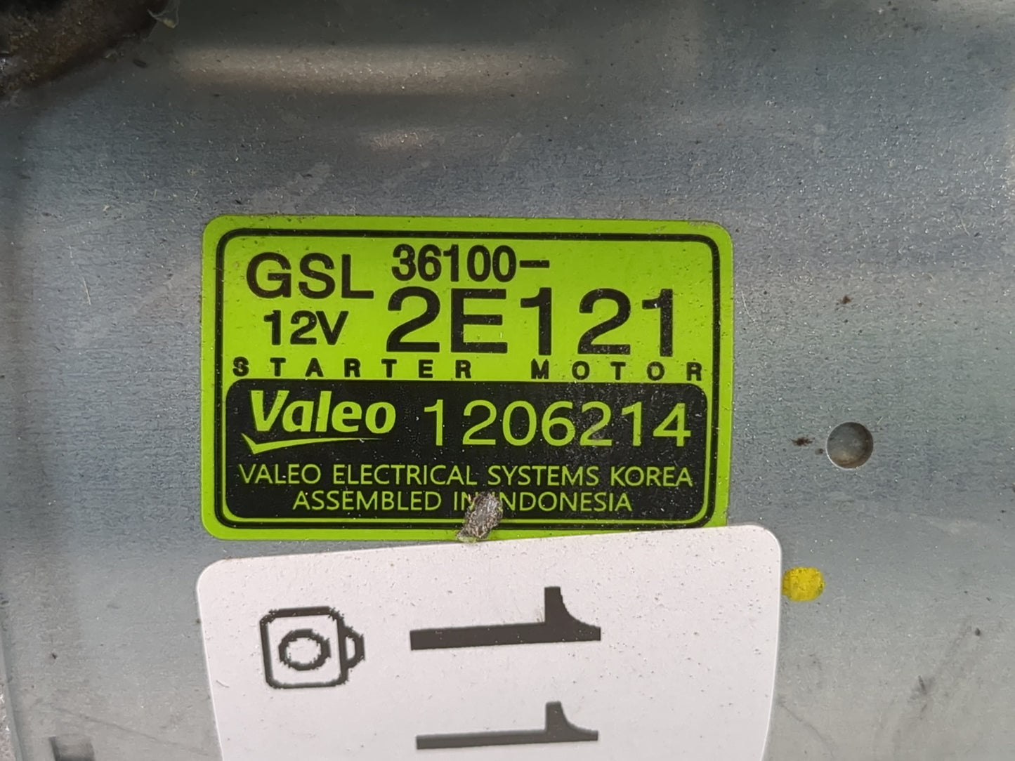 2014-2015 Hyundai Tucson Car Starter Motor Solenoid OEM P/N:36100-2E121 Fits Fits 2014 2015 2016 OEM Used Auto Parts - Oemus