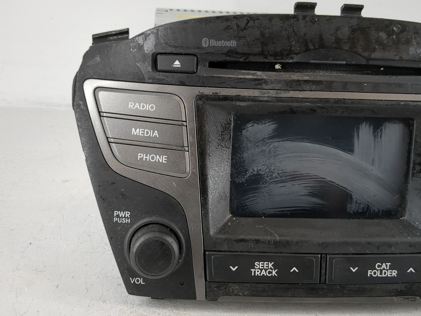 2014-2015 Hyundai Tucson Radio AM FM Cd Player Receiver Replacement P/N:96170-2S910TJN Fits Fits 2014 2015 OEM Used Auto Par