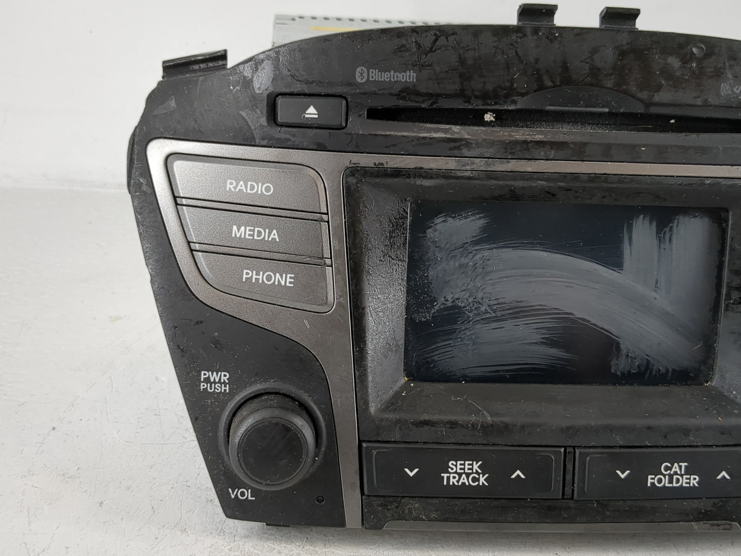 2014-2015 Hyundai Tucson Radio AM FM Cd Player Receiver Replacement P/N:96170-2S910TJN Fits Fits 2014 2015 OEM Used Auto Par