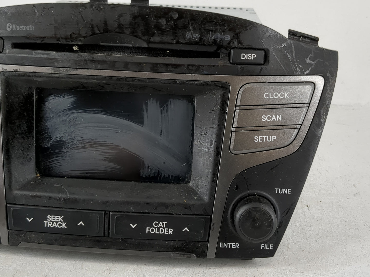 2014-2015 Hyundai Tucson Radio AM FM Cd Player Receiver Replacement P/N:96170-2S910TJN Fits Fits 2014 2015 OEM Used Auto Par