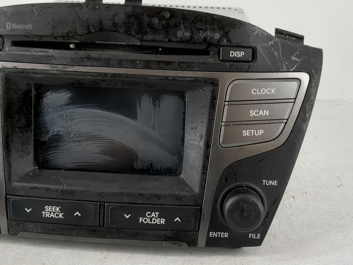 2014-2015 Hyundai Tucson Radio AM FM Cd Player Receiver Replacement P/N:96170-2S910TJN Fits Fits 2014 2015 OEM Used Auto Par