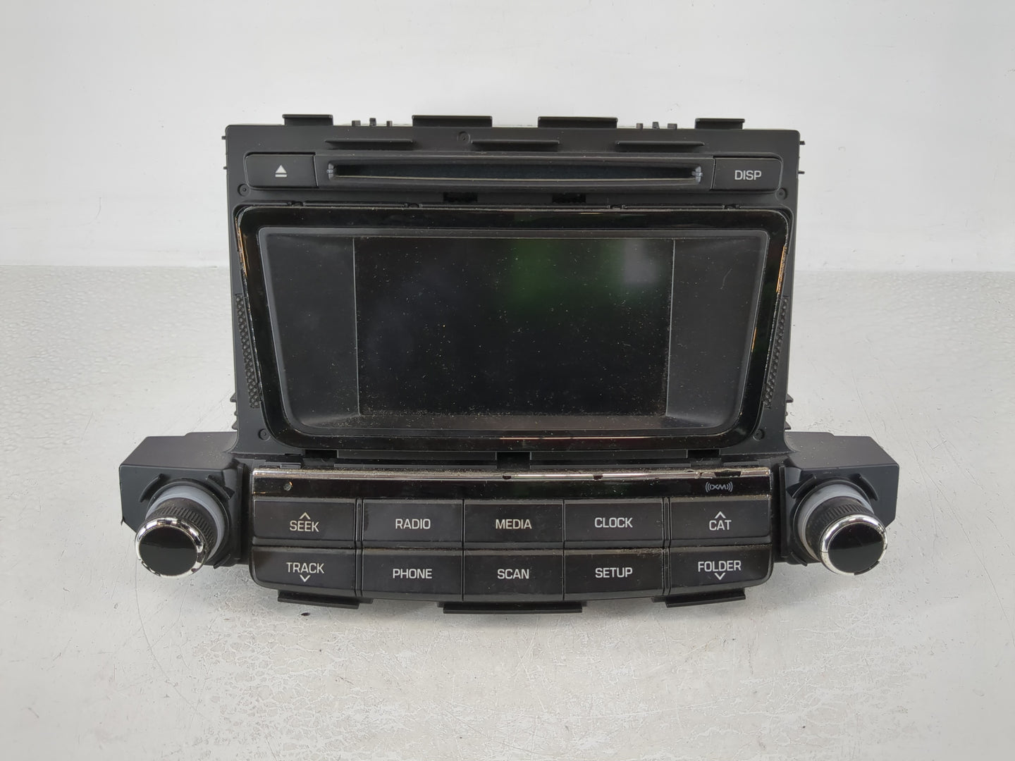 2014-2015 Hyundai Tucson Radio AM FM Cd Player Receiver Replacement P/N:96180-D31004X Fits Fits 2014 2015 OEM Used Auto Part