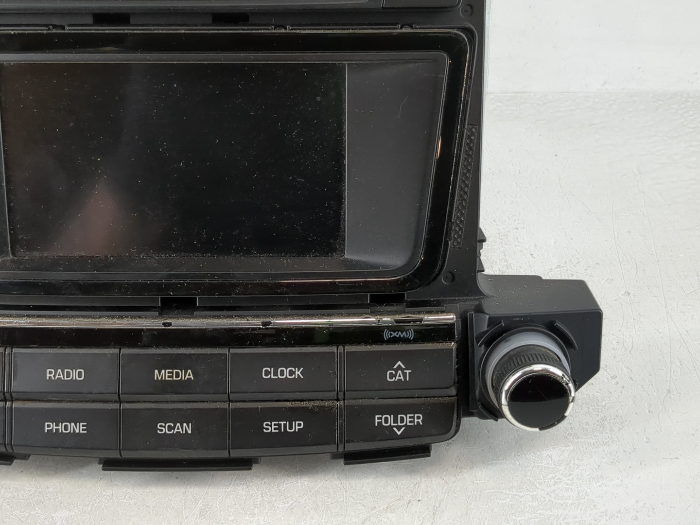 2014-2015 Hyundai Tucson Radio AM FM Cd Player Receiver Replacement P/N:96180-D31004X Fits Fits 2014 2015 OEM Used Auto Part