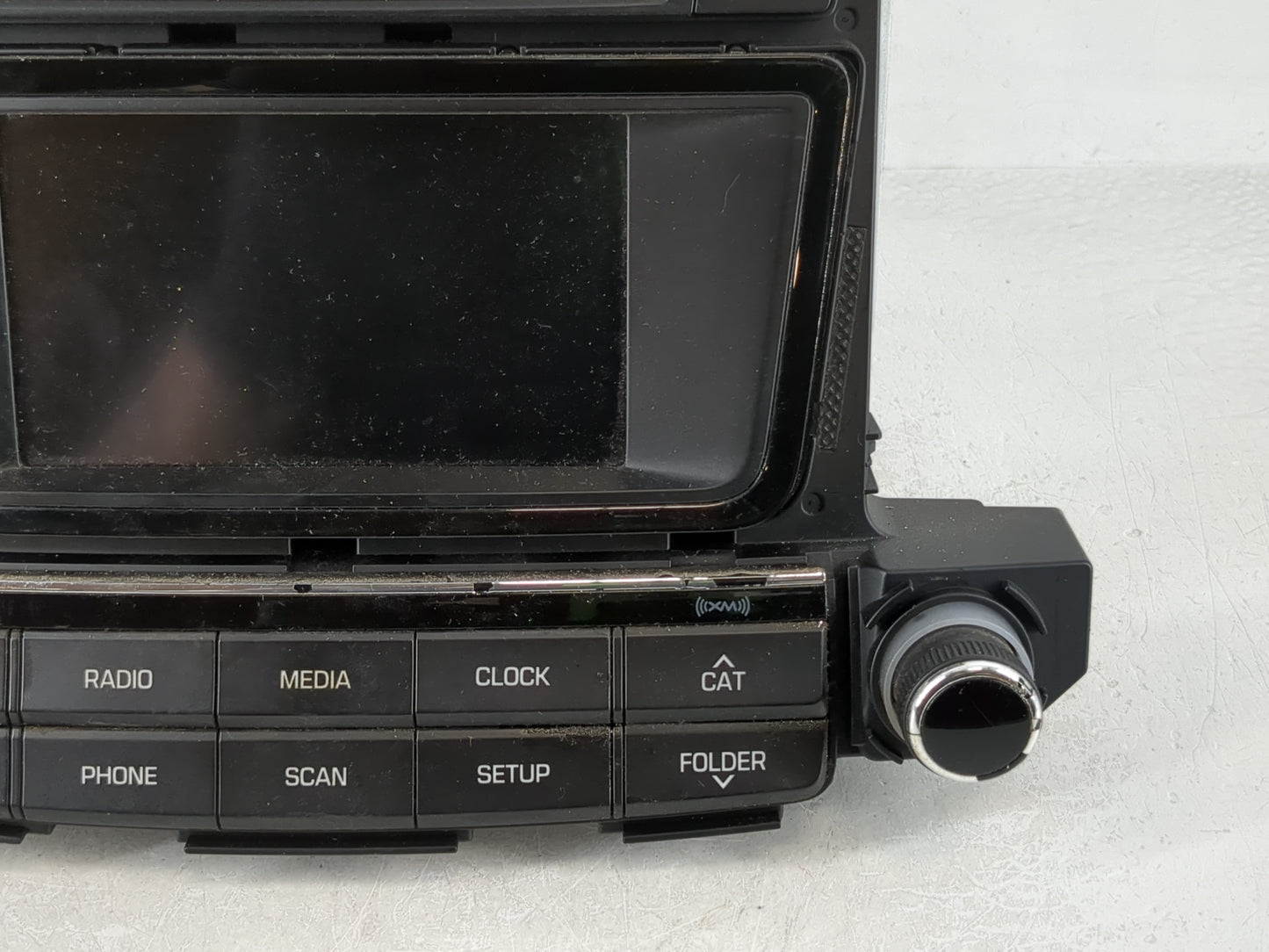2014-2015 Hyundai Tucson Radio AM FM Cd Player Receiver Replacement P/N:96180-D31004X Fits Fits 2014 2015 OEM Used Auto Part