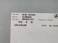 2014-2015 Hyundai Tucson Radio AM FM Cd Player Receiver Replacement P/N:96180-D31004X Fits Fits 2014 2015 OEM Used Auto Part