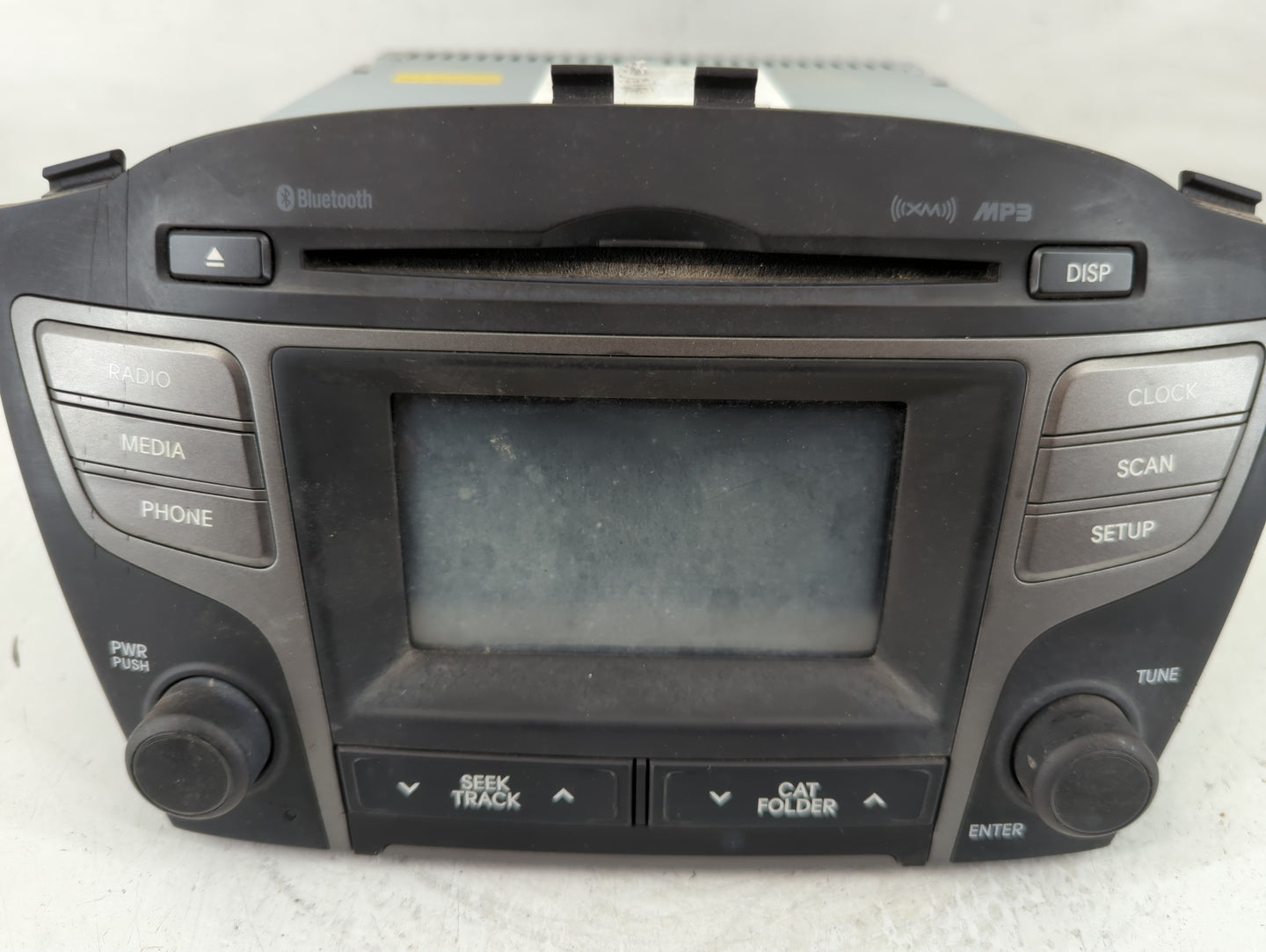 2014-2015 Hyundai Tucson Radio AM FM Cd Player Receiver Replacement P/N:96170-2S910TJP Fits Fits 2014 2015 OEM Used Auto Par