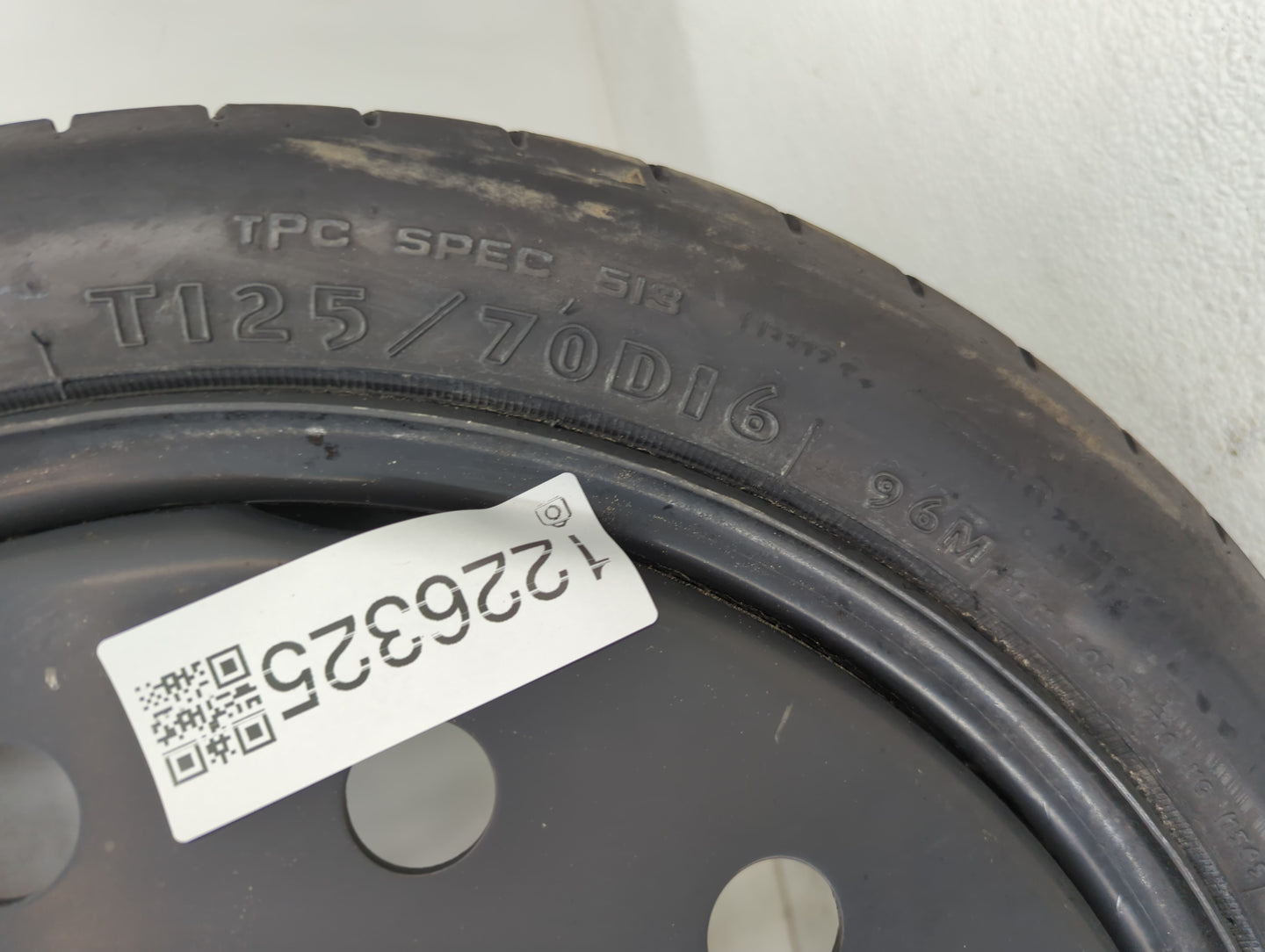 2006-2015 Hyundai Tucson Spare Donut Tire Wheel Rim Oem - Oemusedautoparts1.com