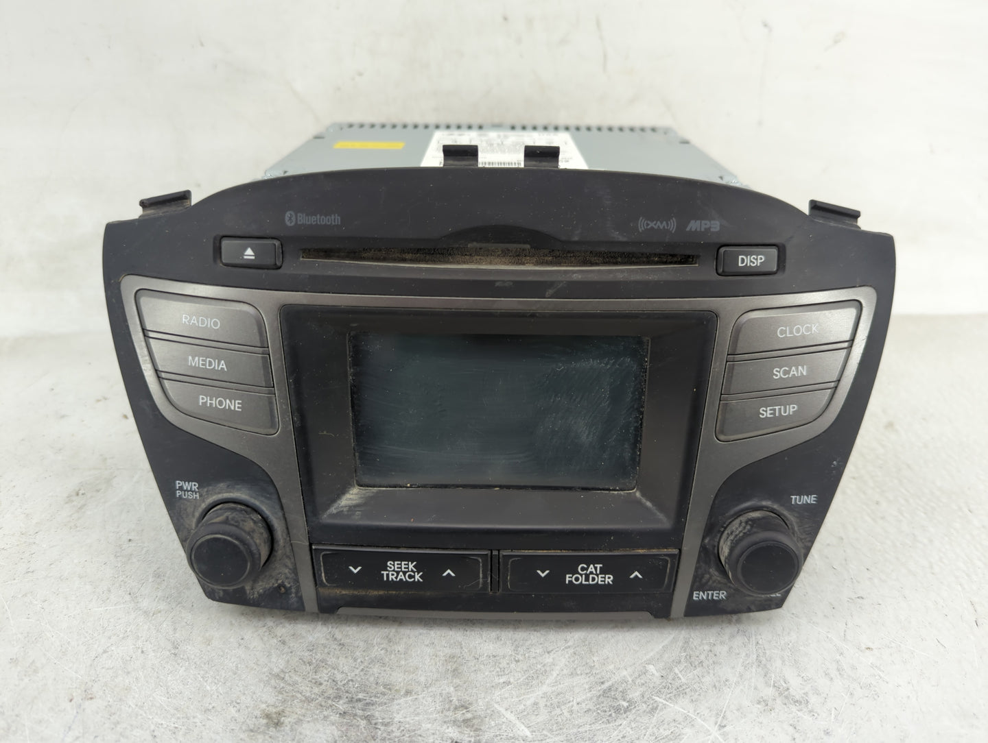 2014-2015 Hyundai Tucson Radio AM FM Cd Player Receiver Replacement P/N:96170-2S910TJP Fits Fits 2014 2015 OEM Used Auto Par