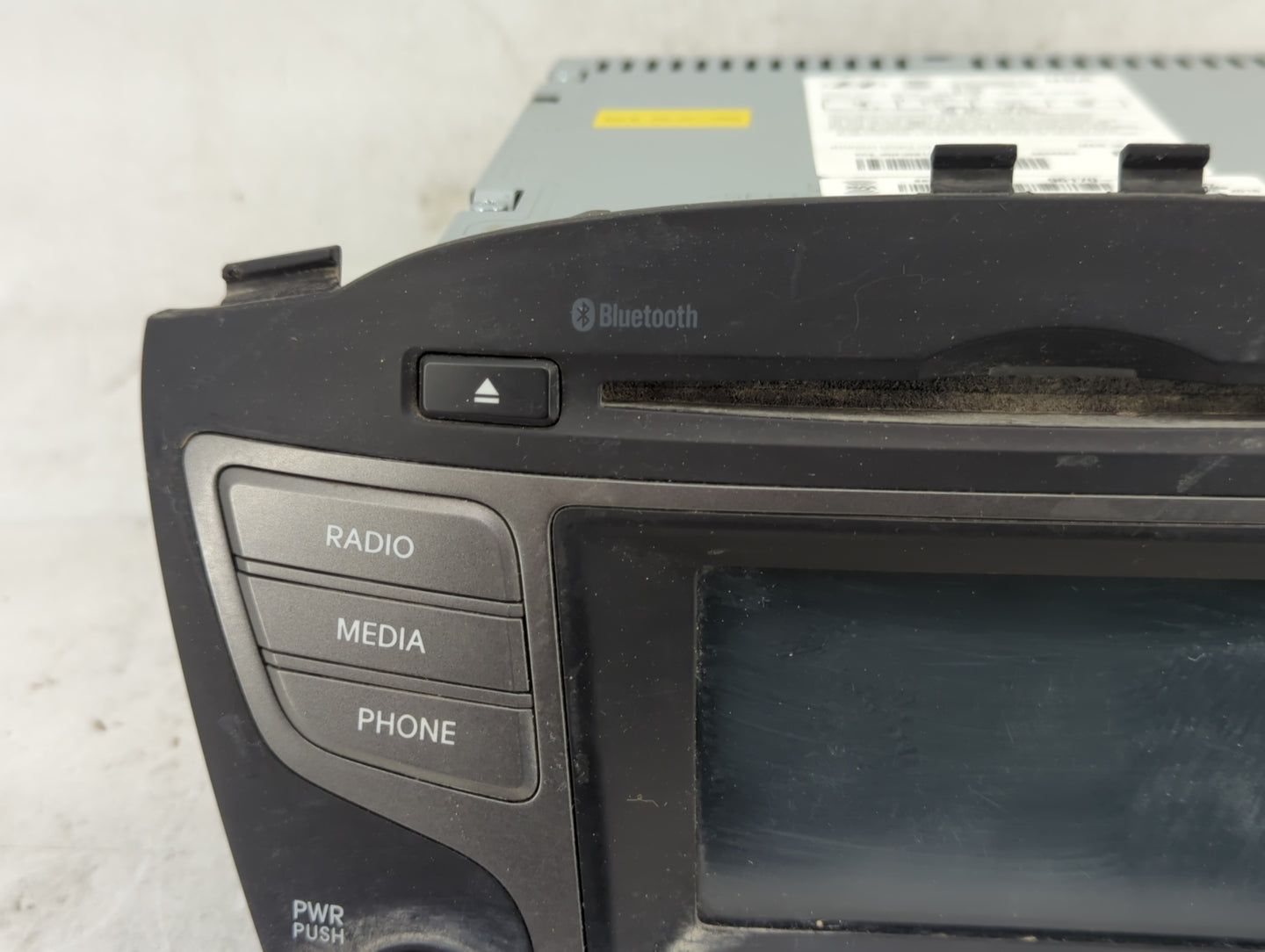 2014-2015 Hyundai Tucson Radio AM FM Cd Player Receiver Replacement P/N:96170-2S910TJP Fits Fits 2014 2015 OEM Used Auto Par