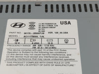 2014-2015 Hyundai Tucson Radio AM FM Cd Player Receiver Replacement P/N:961702S900T Fits Fits 2014 2015 OEM Used Auto Parts 