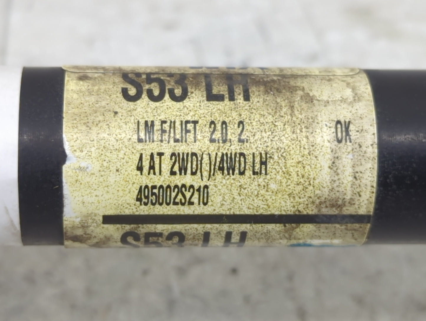 2014-2015 Hyundai Tucson Axle Shaft Front Driver Cv C/v - Oemusedautoparts1.com