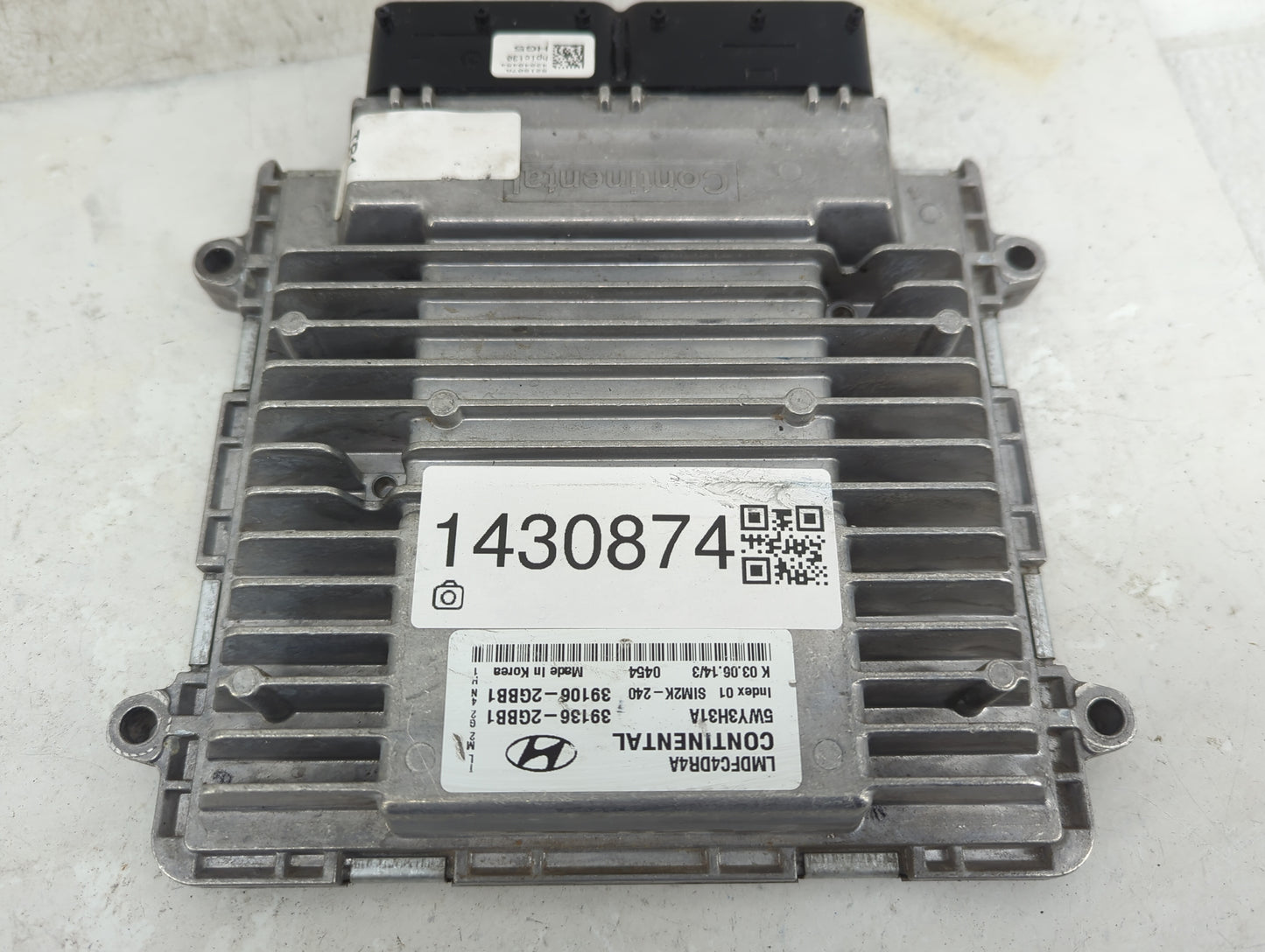 2014-2015 Hyundai Tucson PCM Engine Control Computer ECU ECM PCU OEM P/N:39136-2GBB1 39106-2GBB1, 5WY3H31A Fits Fits 2014 20