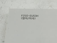 2015 Hyundai Tucson Owners Manual Book Guide P/N:F2SO-EU53H OEM Used Auto Parts - Oemusedautoparts1.com
