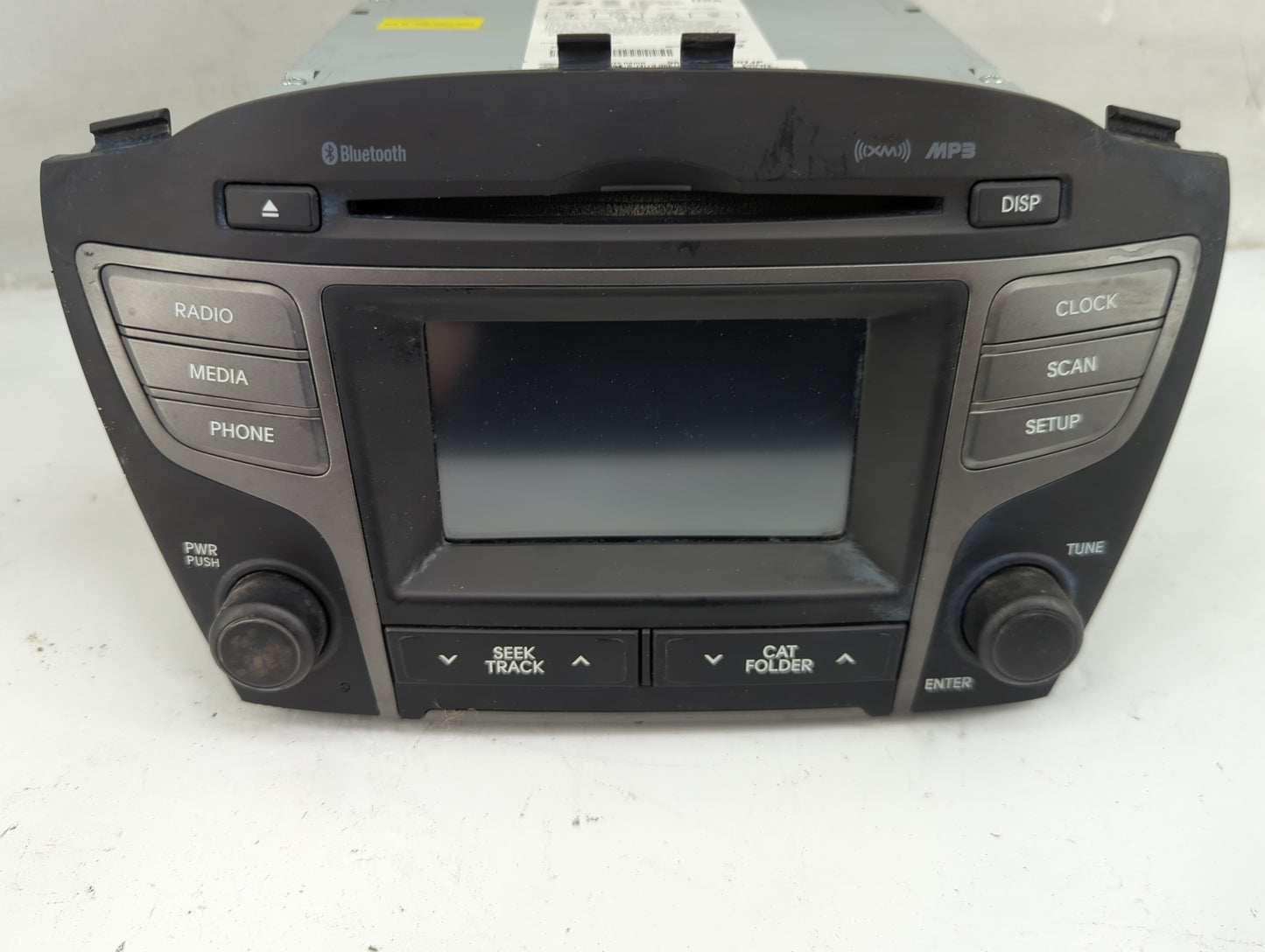 2014-2015 Hyundai Tucson Radio AM FM Cd Player Receiver Replacement P/N:96170-2S910TJP Fits Fits 2014 2015 OEM Used Auto Par