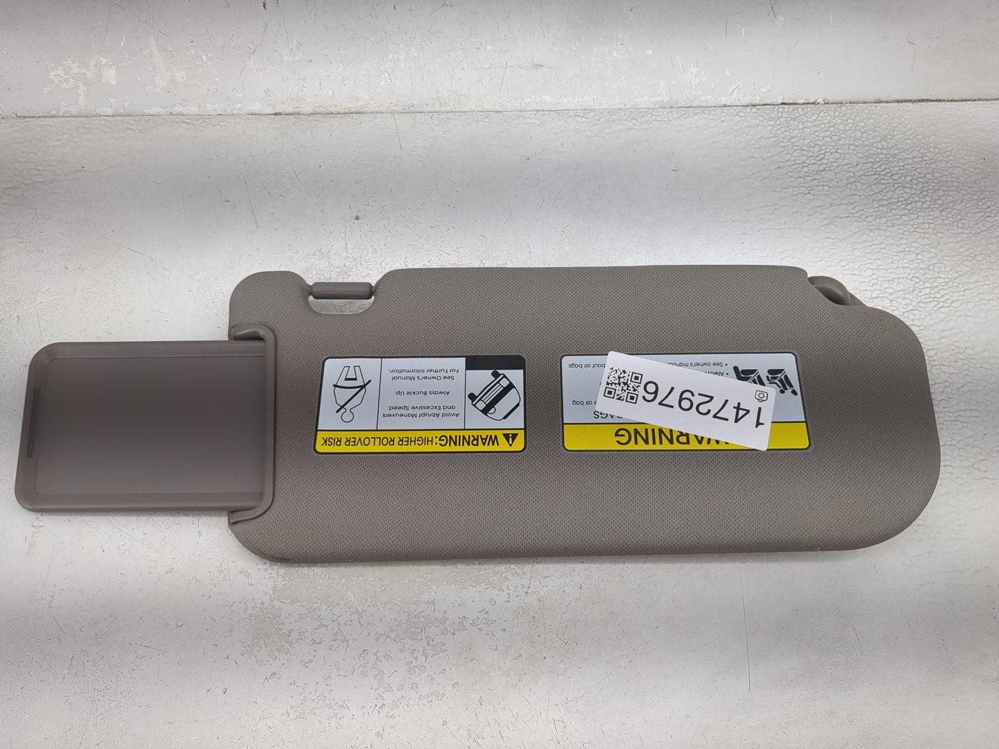 2010-2015 Hyundai Tucson Sun Visor Shade Replacement Driver Left Mirror Fits Fits 2010 2011 2012 2013 2014 2015 OEM Used Aut