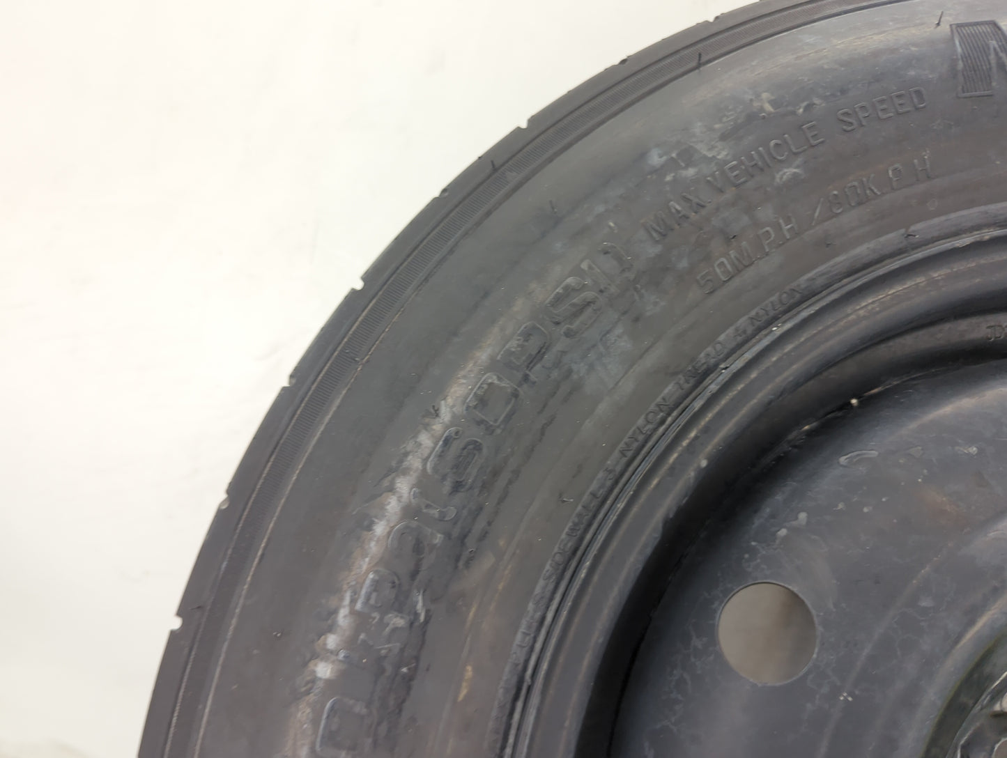 2006-2015 Hyundai Tucson Spare Donut Tire Wheel Rim Oem 1486992 - Oemusedautoparts1.com