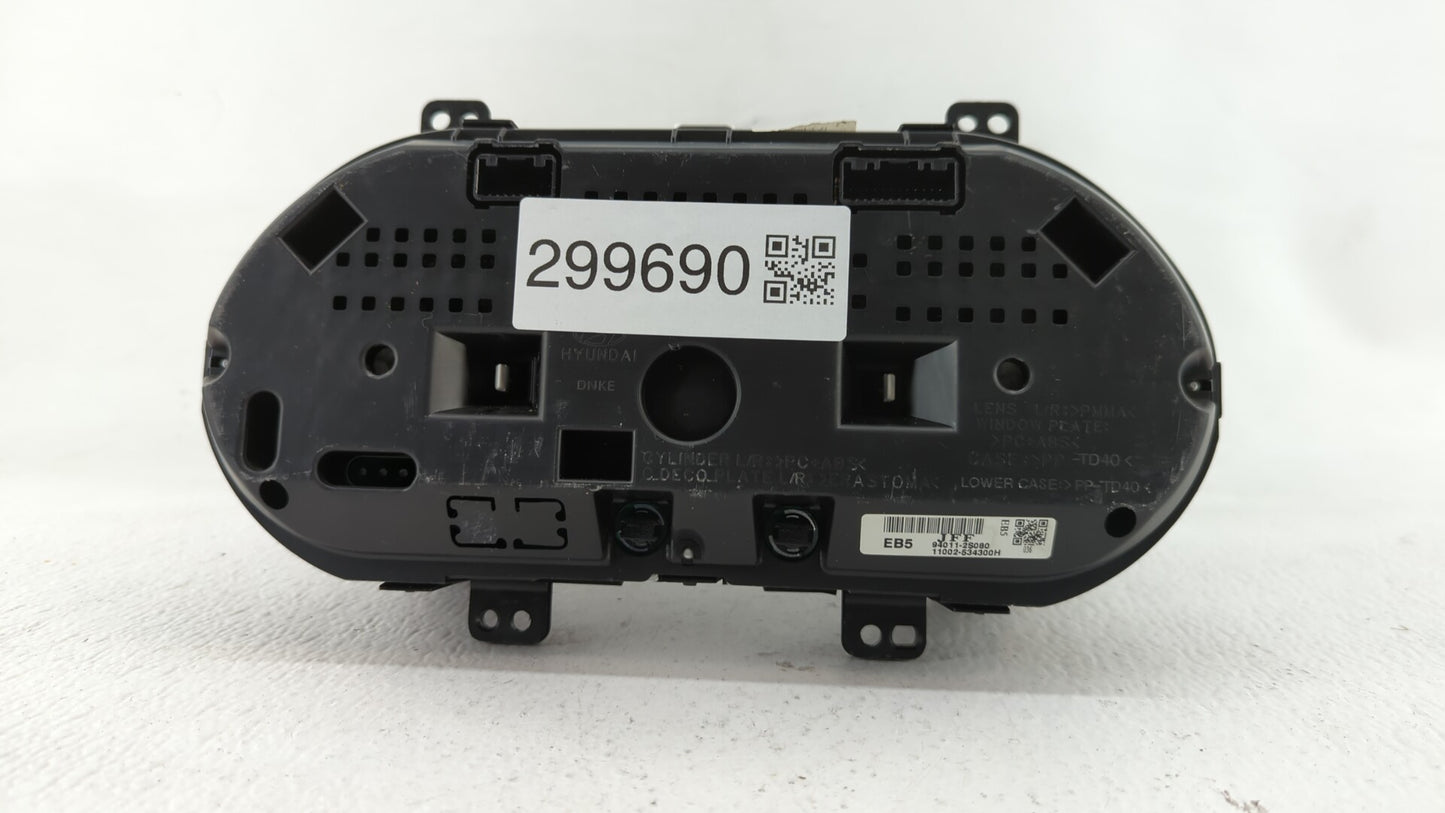 2014-2015 Hyundai Tucson Instrument Cluster Speedometer Gauges P/N:94011-2S080 Fits Fits 2014 2015 OEM Used Auto Parts - Oem