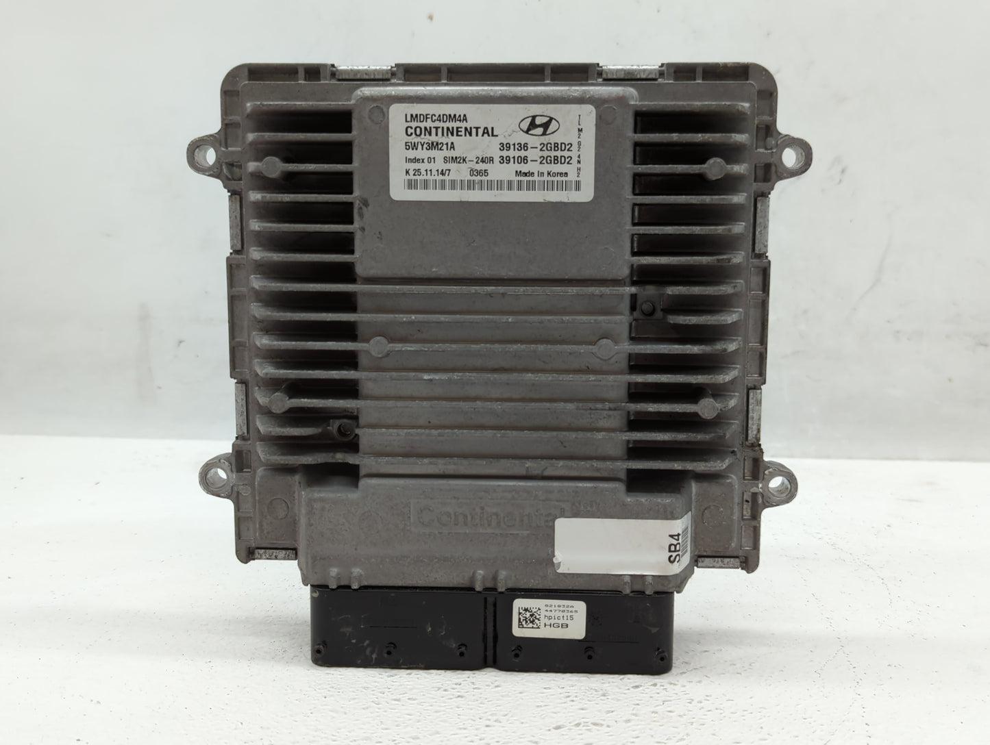 2014-2015 Hyundai Tucson PCM Engine Control Computer ECU ECM PCU OEM P/N:39136-2GBD2 39106-2GBD2 Fits Fits 2014 2015 OEM Use