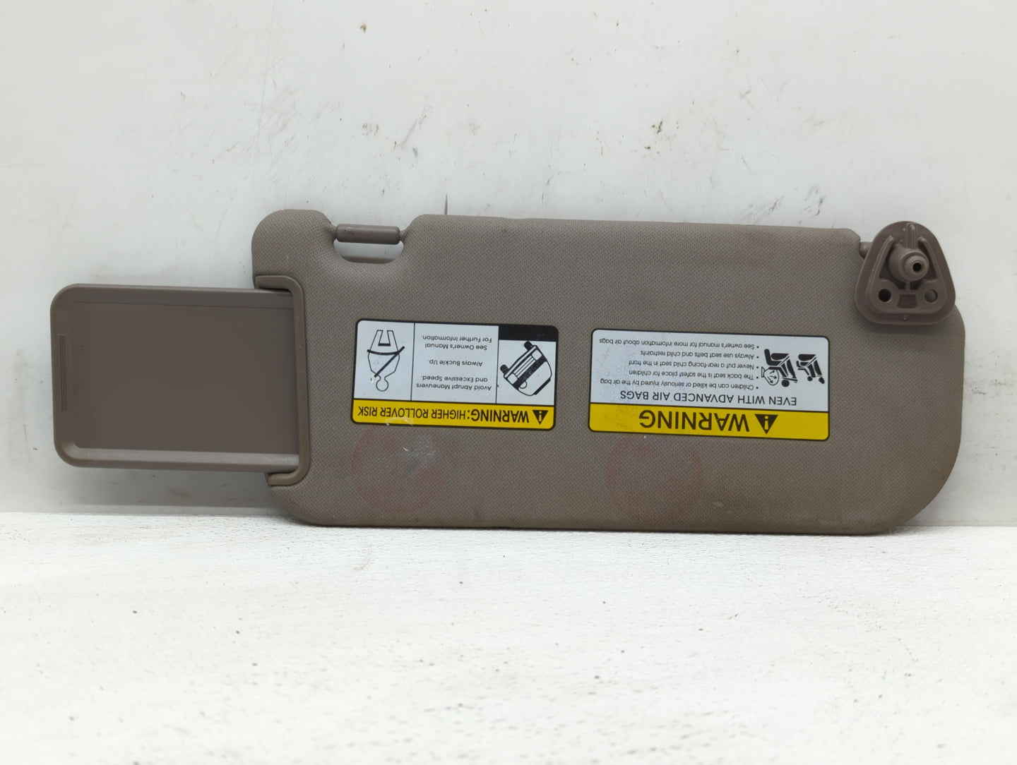 2010-2015 Hyundai Tucson Sun Visor Shade Replacement Passenger Right Mirror Fits Fits 2010 2011 2012 2013 2014 2015 OEM Used
