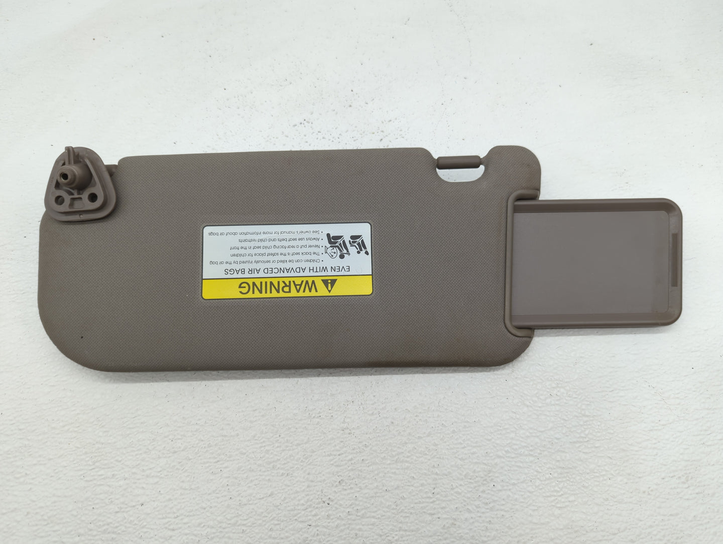 2010-2015 Hyundai Tucson Sun Visor Shade Replacement Driver Left Mirror Fits Fits 2010 2011 2012 2013 2014 2015 OEM Used Aut