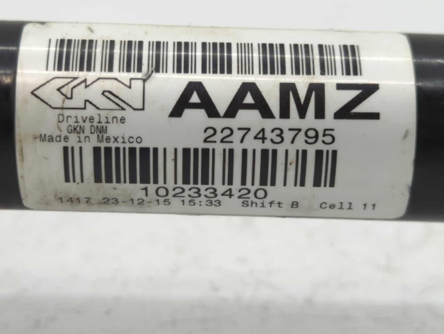2014-2015 Hyundai Tucson Axle Shaft Front Passenger Cv C/v - Oemusedautoparts1.com