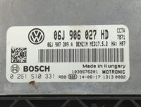 2015 Hyundai Tucson PCM Engine Control Computer ECU ECM PCU OEM P/N:06J 906 027 HD Fits Fits 2014 OEM Used Auto Parts - Oemu