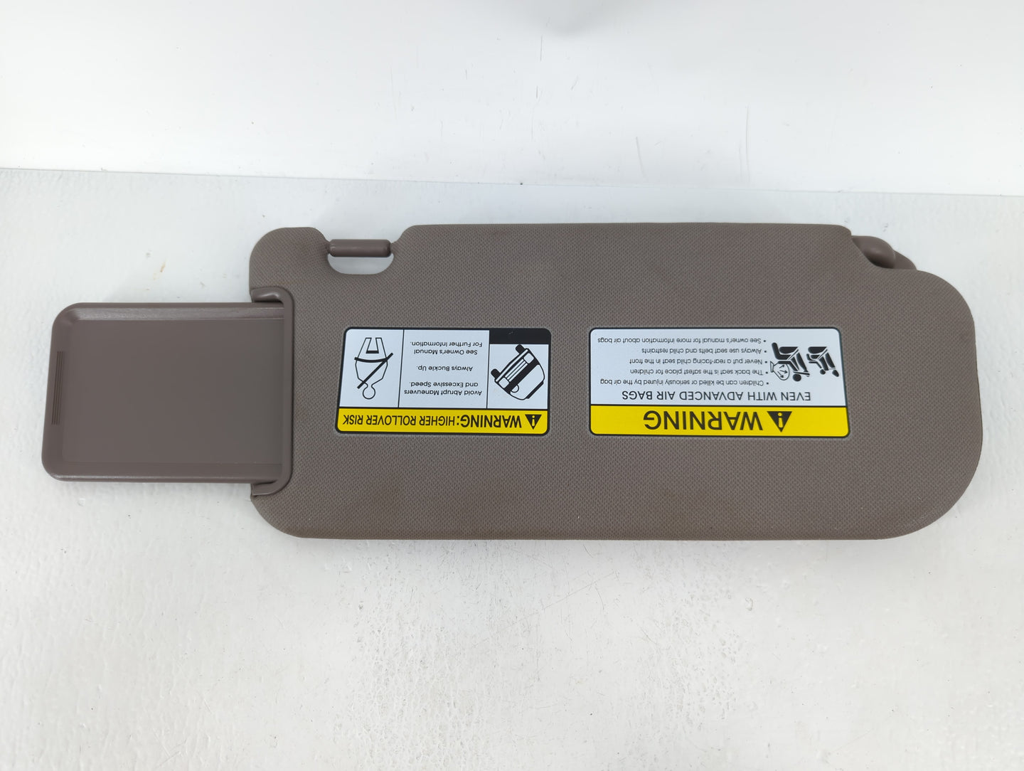 2010-2015 Hyundai Tucson Sun Visor Shade Replacement Driver Left Mirror Fits Fits 2010 2011 2012 2013 2014 2015 OEM Used Aut