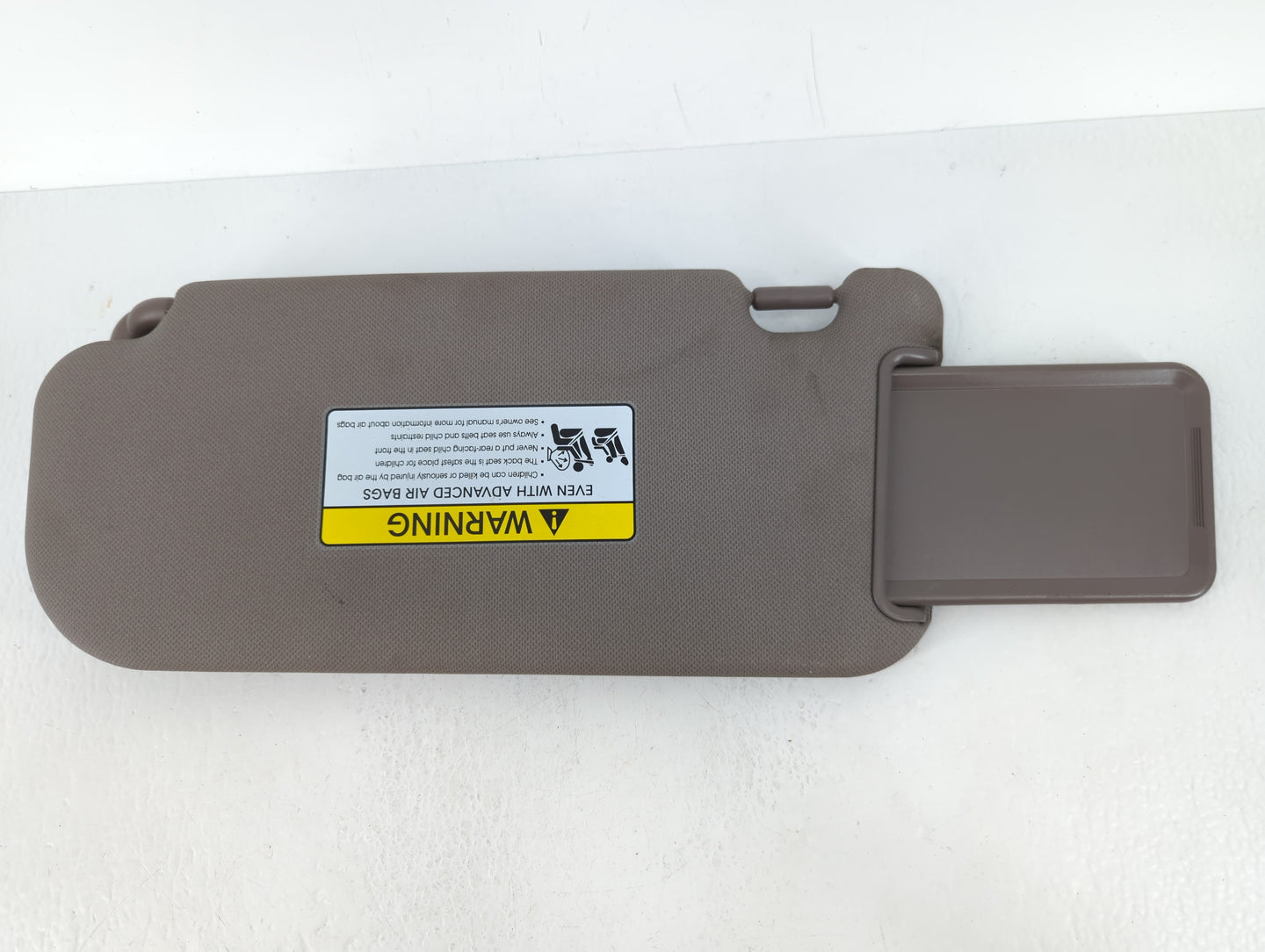 2010-2015 Hyundai Tucson Sun Visor Shade Replacement Passenger Right Mirror Fits Fits 2010 2011 2012 2013 2014 2015 OEM Used