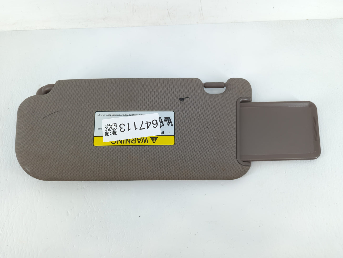2010-2015 Hyundai Tucson Sun Visor Shade Replacement Passenger Right Mirror Fits Fits 2010 2011 2012 2013 2014 2015 OEM Used