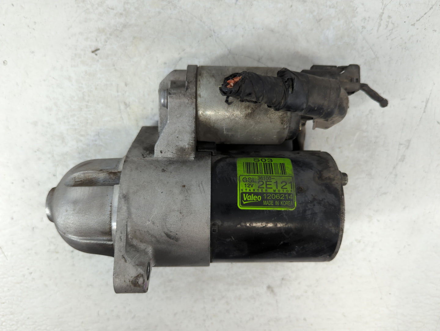 2014-2015 Hyundai Tucson Car Starter Motor Solenoid OEM P/N:1206214 36100-2E121 Fits Fits 2014 2015 2016 OEM Used Auto Parts