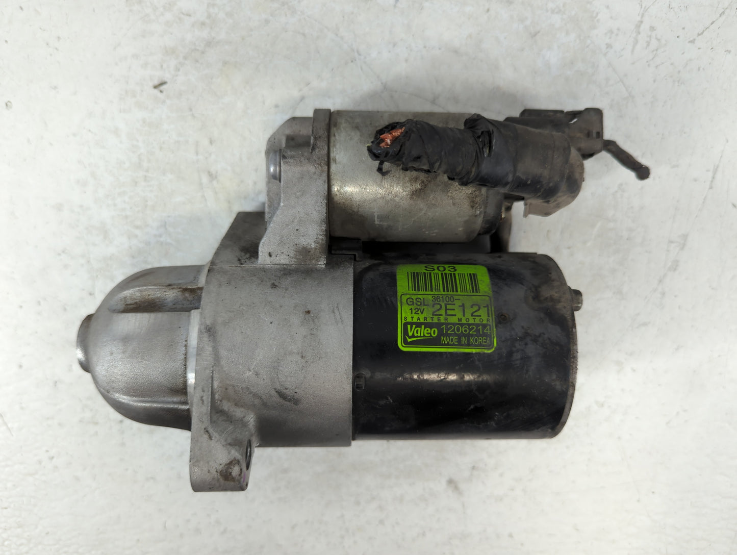 2014-2015 Hyundai Tucson Car Starter Motor Solenoid OEM P/N:1206214 36100-2E121 Fits Fits 2014 2015 2016 OEM Used Auto Parts