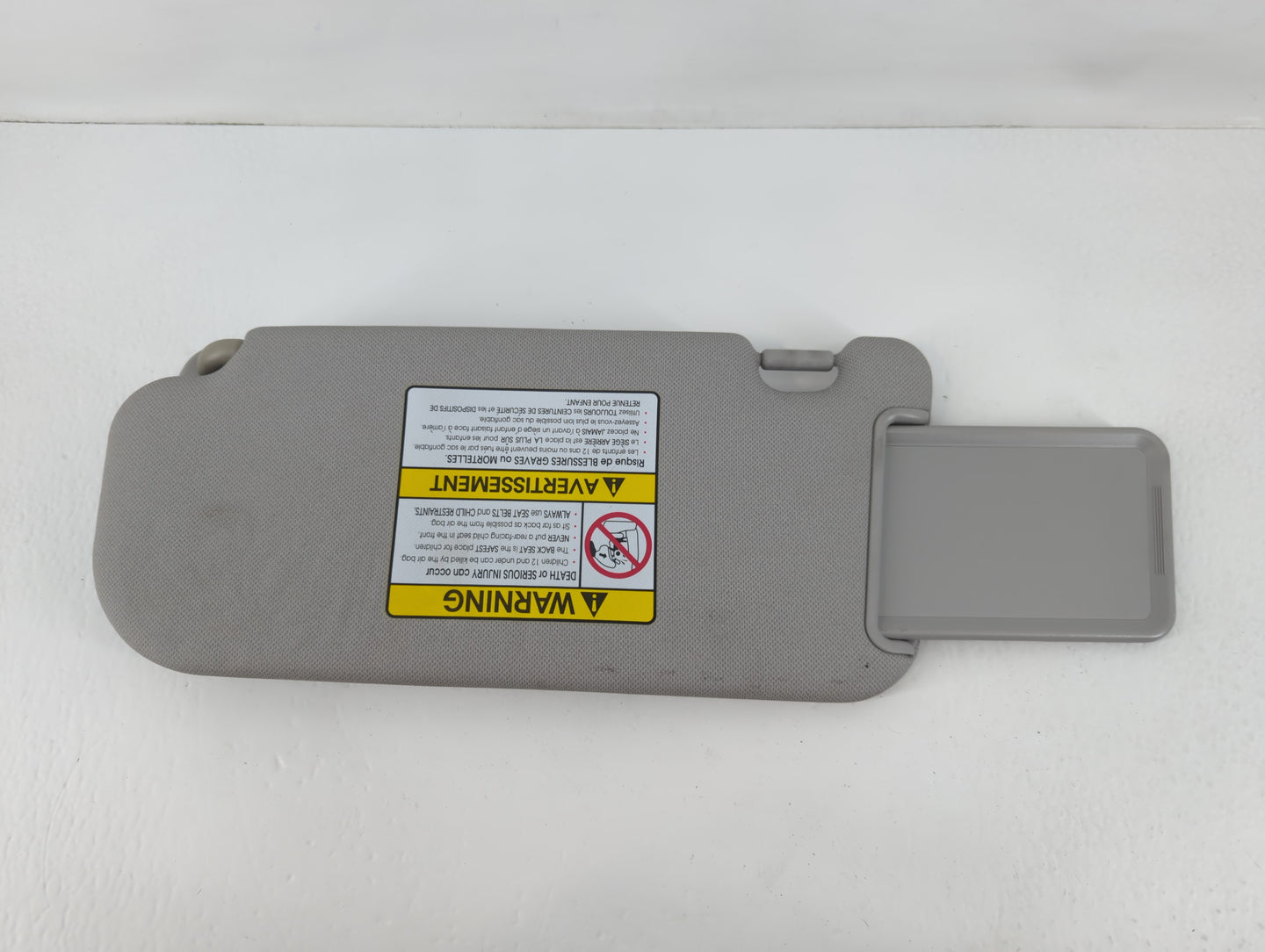 2010-2015 Hyundai Tucson Sun Visor Shade Replacement Passenger Right Mirror Fits Fits 2010 2011 2012 2013 2014 2015 OEM Used