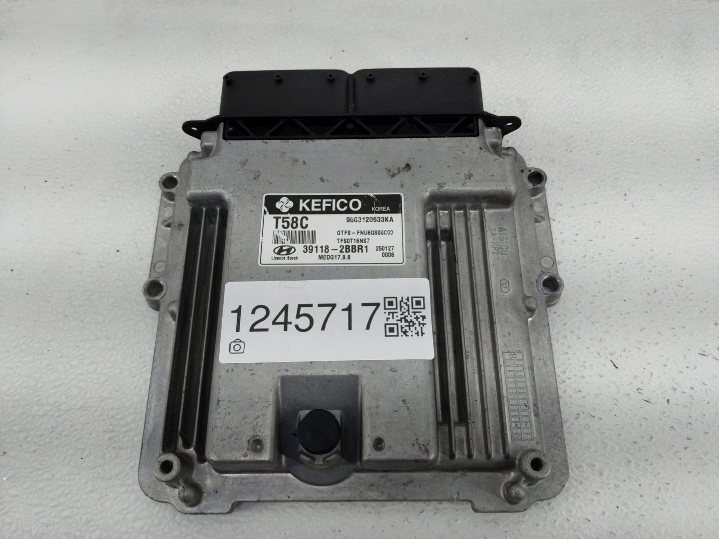 2015 Hyundai Veloster PCM Engine Control Computer ECU ECM PCU OEM P/N:39118-2BBR1 Fits OEM Used Auto Parts - Oemusedautopart