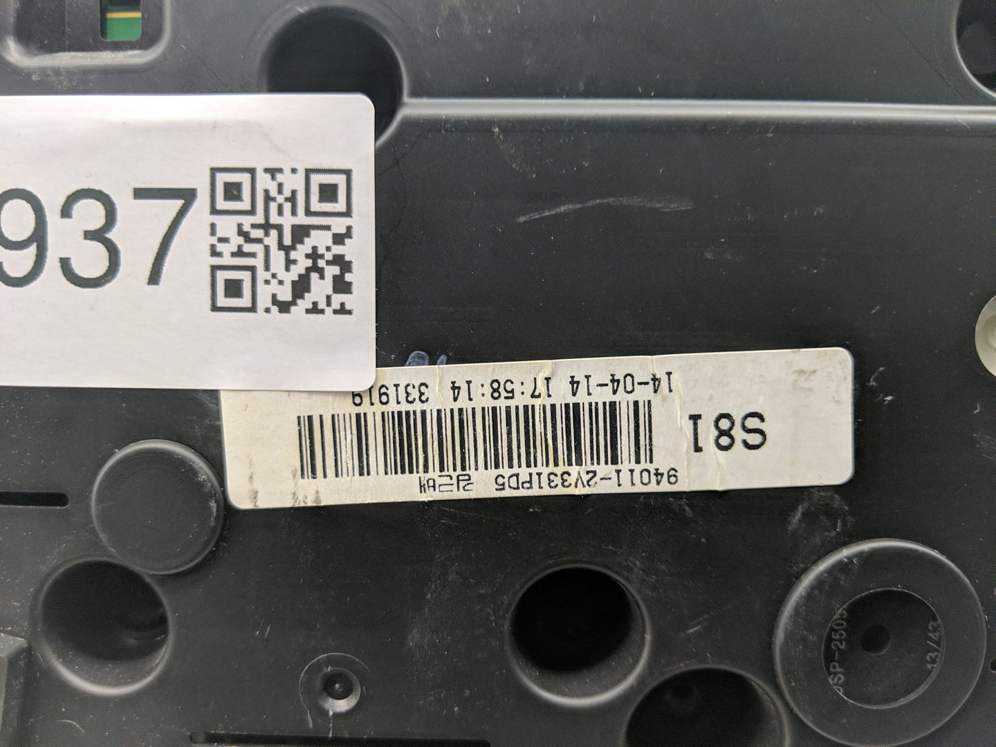 2015 Hyundai Veloster Instrument Cluster Speedometer Gauges P/N:94011-2V331PD5 Fits OEM Used Auto Parts - Oemusedautoparts1.